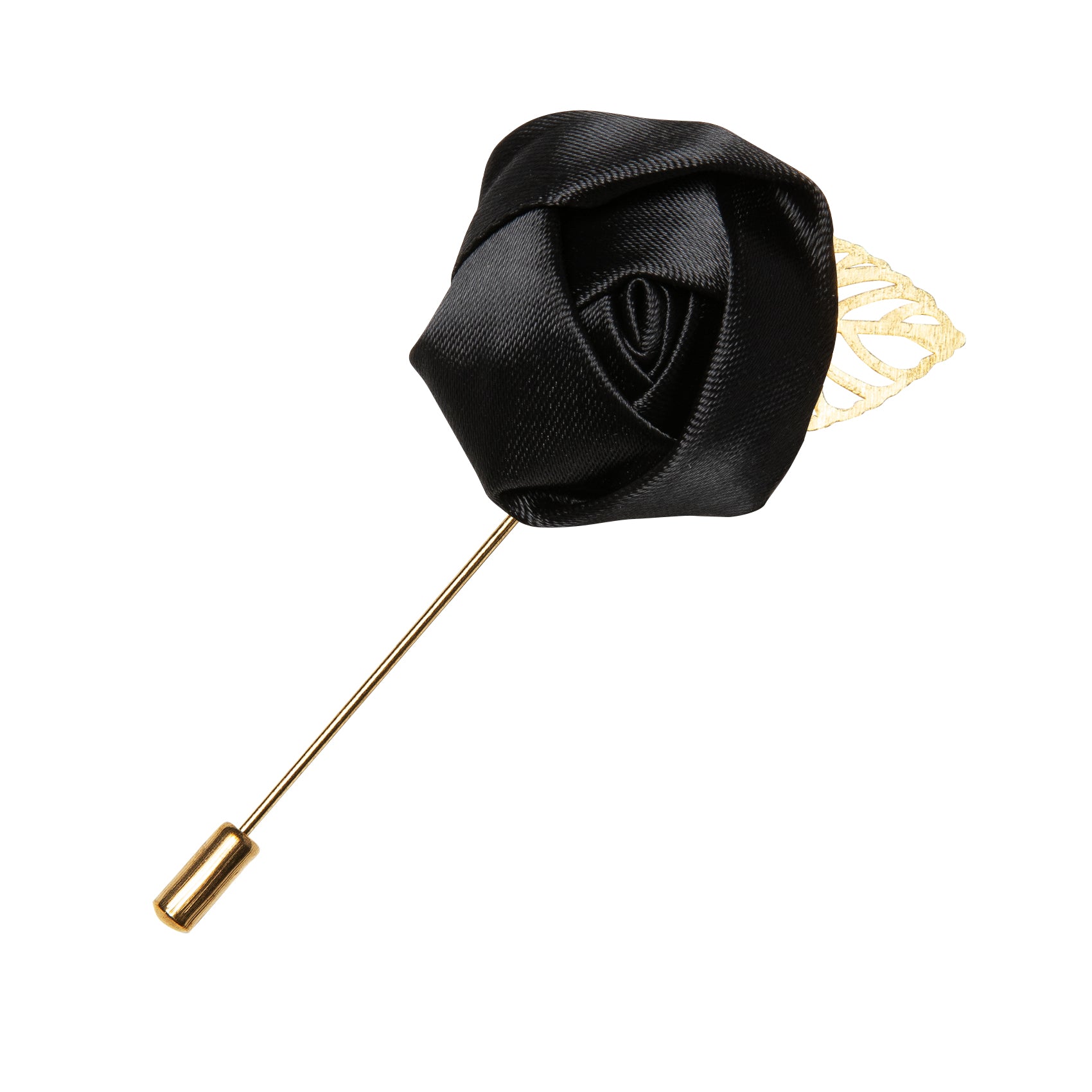 Novelty Black Solid Lapel Pin